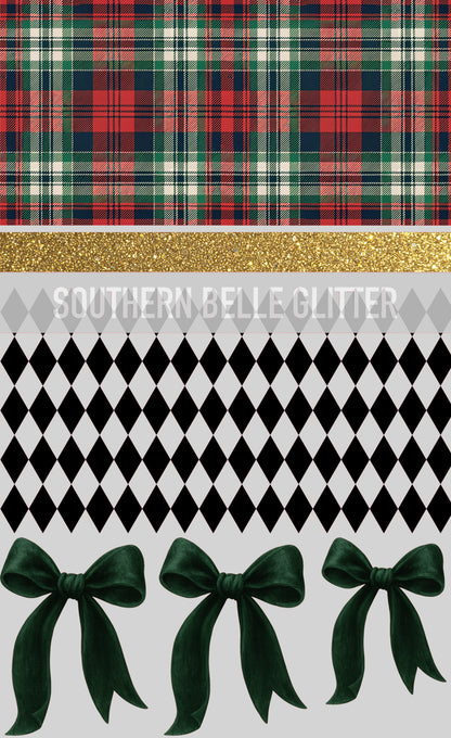 Tartan Christmas Element