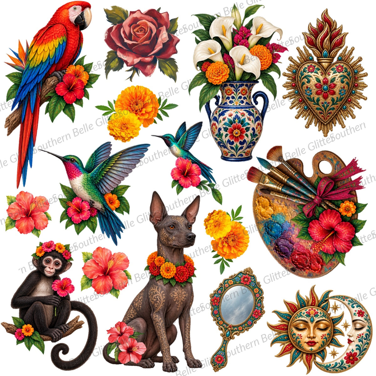 Frida Kahlo 2 – 10 × 10 UVDTF