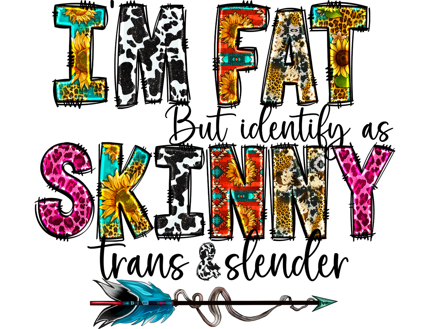 I'm fat but identify as skinny