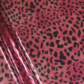 Leopard Fushia foil
