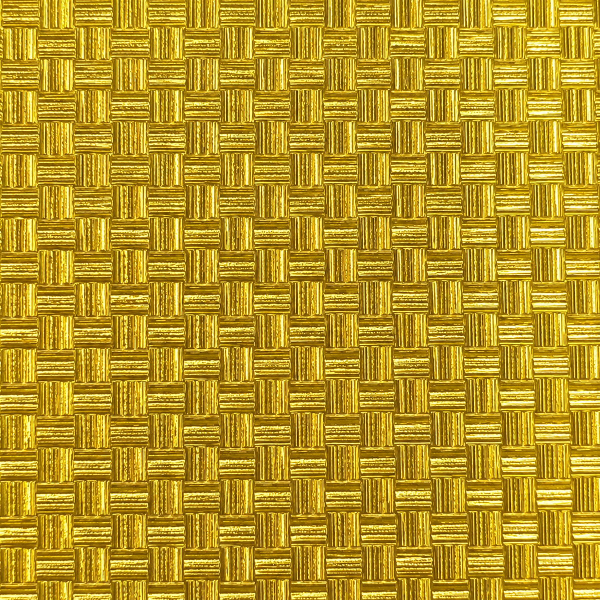 Luxe Lattice gold metallic basket weave foil