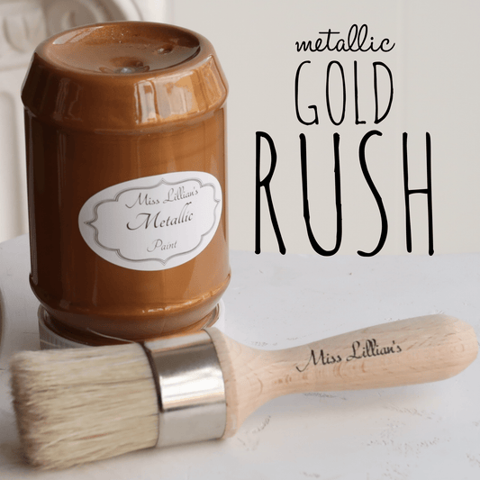 Miss Lillian's Metallic Paint-Gold Rush