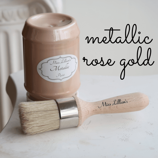 Miss Lillian's Metallic Paint-Rose Gold