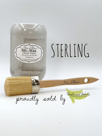 Miss Lillian's NO WAX Chock Paint - Sterling
