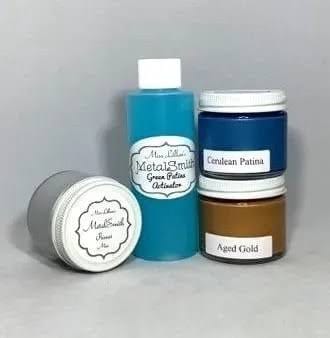 MetalSmith Mini Sampler Sets - Cerulean Patina, Aged Gold, Green Spray