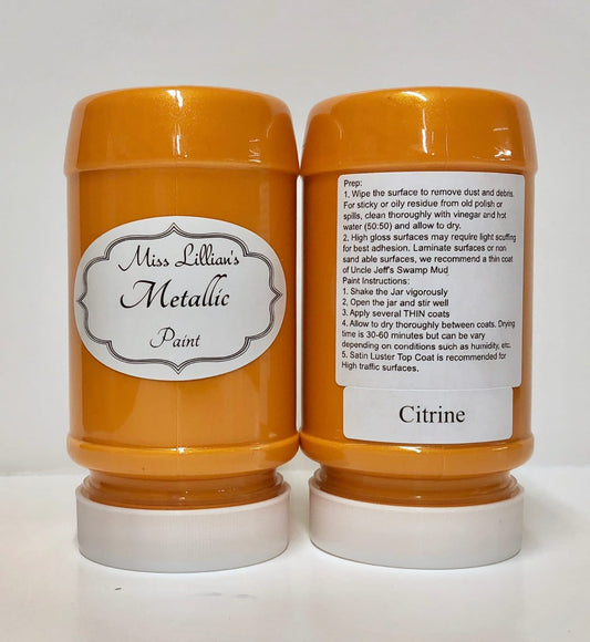 Miss Lillian's Metallic Paint - Citrine