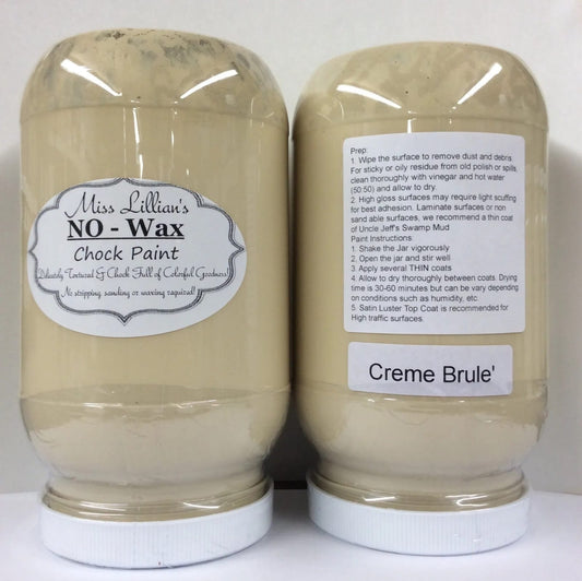 Miss Lillian's NO WAX Chock Paint - Creme Brule