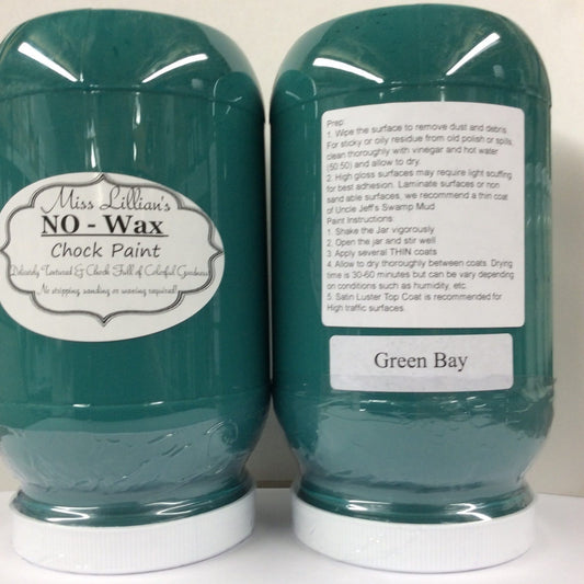Miss Lillian's NO WAX Chock Paint - Green Bay