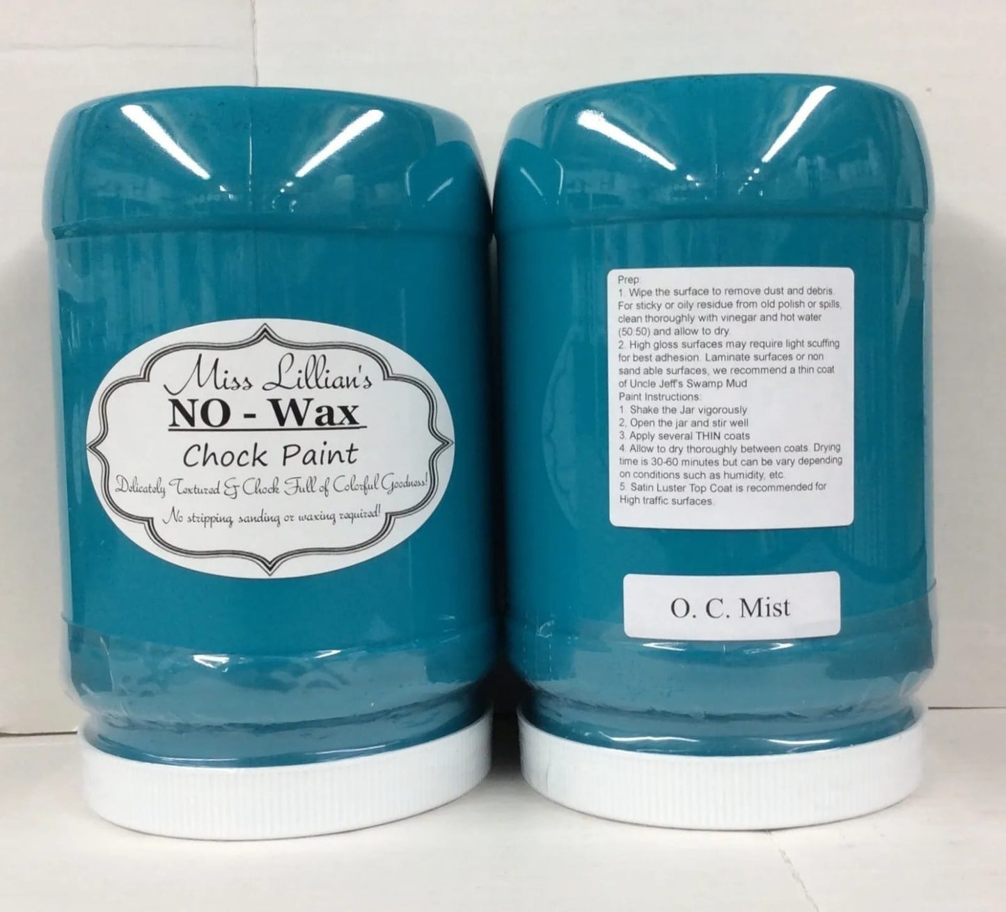 Miss Lillian's NO WAX Chock Paint - O. C. Mist