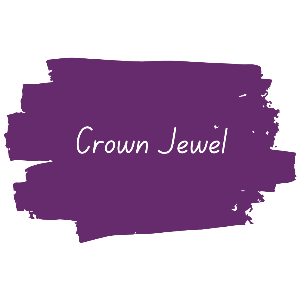 Miss Lillian's NO WAX Chock Paint - Crown Jewel – Southern Belle Glitter