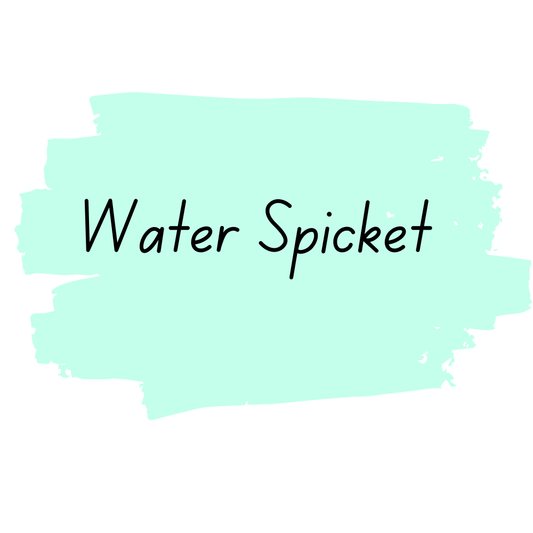 Miss Lillian's NO WAX Chock Paint - Water Spicket