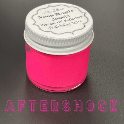 AFTERSHOCK-NEON Gilding Wax Jewels (Bright Pink)