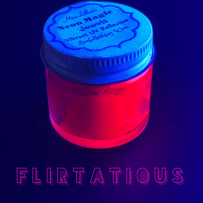 FLIRTACIOUS-NEON Gilding Wax Jewels (Flamingo Pink)