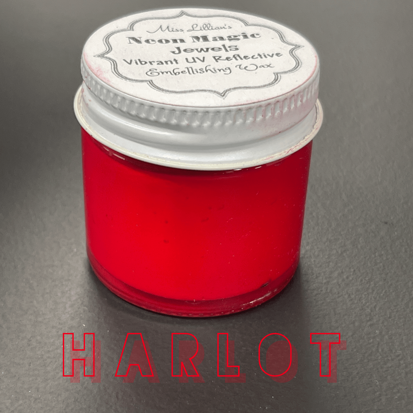 HARLOT-NEON Gilding Wax Jewels (Deep Red)