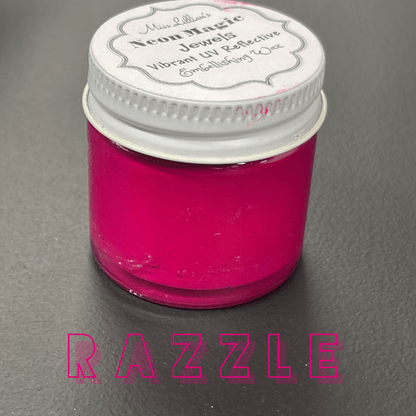 RAZZLE-NEON Gilding Wax Jewels (Deep Pink)