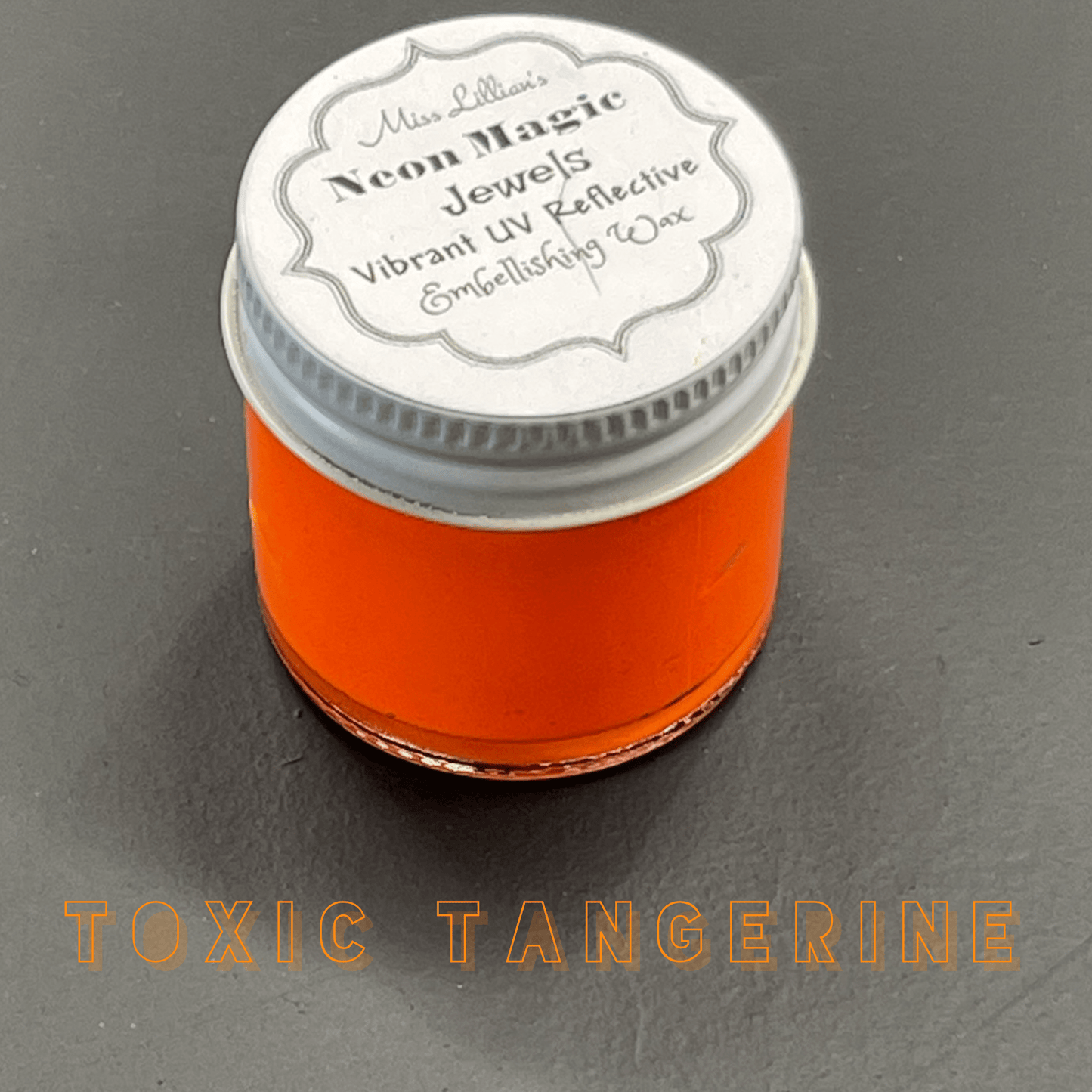 TOXIC TANGERINE-NEON Gilding Wax Jewels (Tangerine Orange)