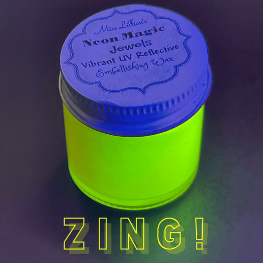 ZING-NEON Gilding Wax Jewels (electric yellow)