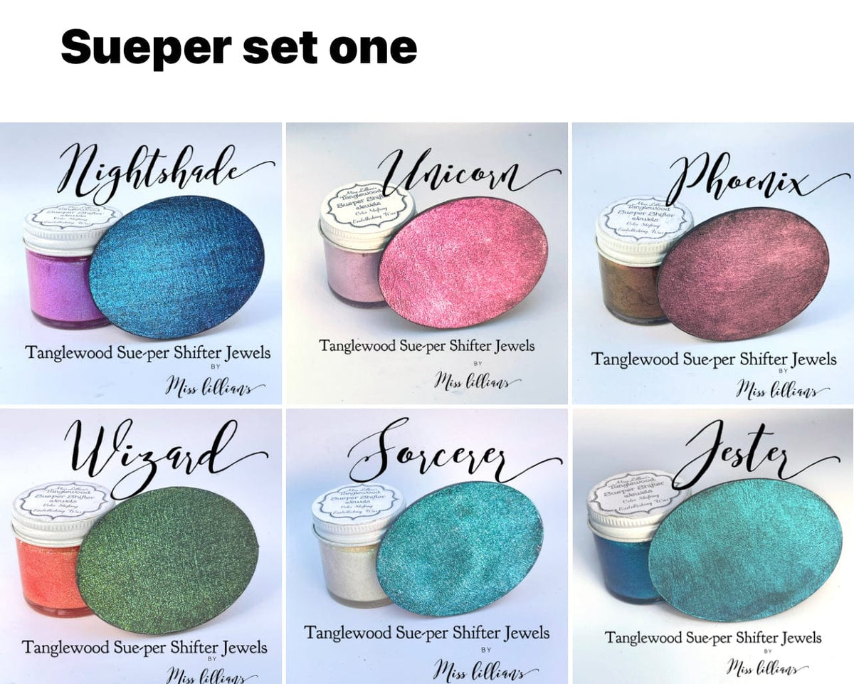 Tanglewood Sue-per Shifter Metallic Wax Mini Sampler Set ONE