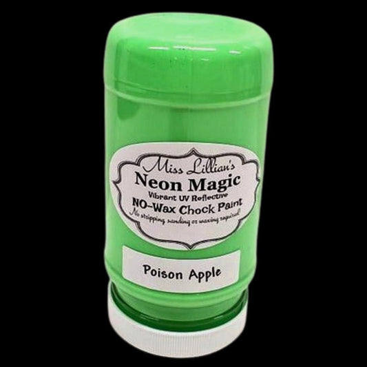 POISON APPLE-NEON No Wax Chock Paint (Bright Green)