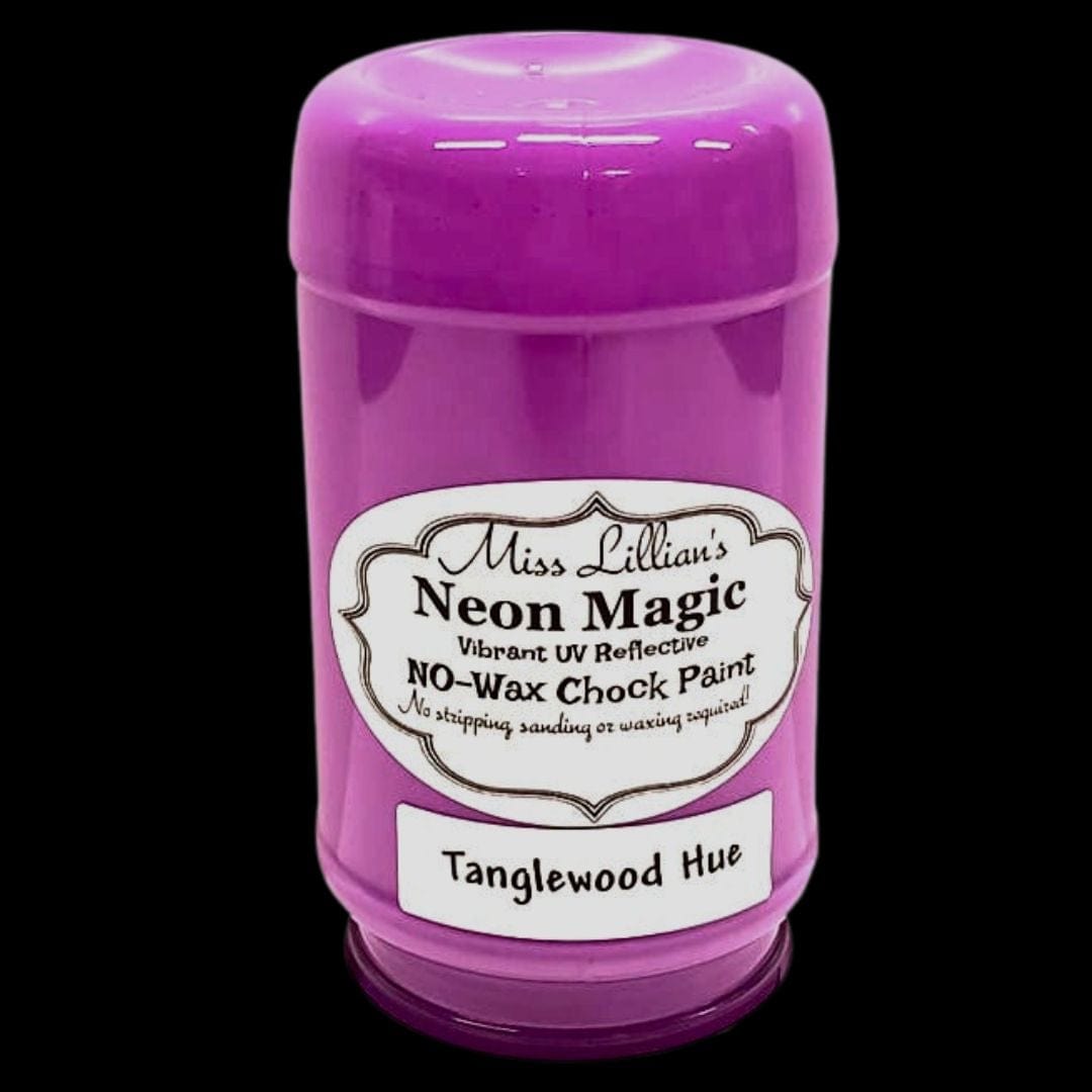 TANGLEWOOD  HUE -NEON No Wax Chock Paint (Bright Purple)