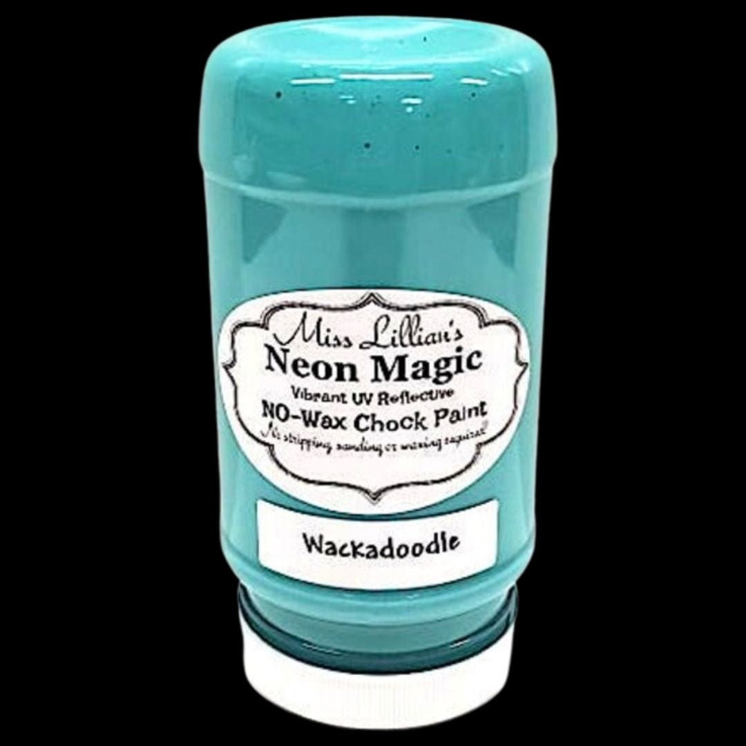 WACKADOODLE-NEON No Wax Chock Paint (Teal)