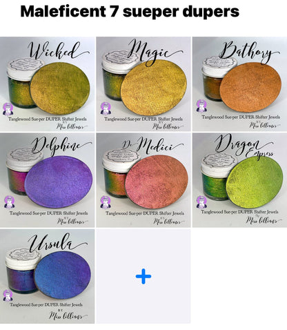 The Maleficent 7-Tanglewood Sue-per DUPER Shifter Metallic Wax Sample Pack