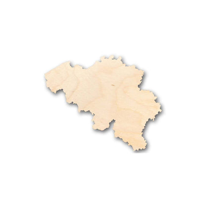 Unfinished Wood Belgium Shape - Country - Craft - up to 46" DIY