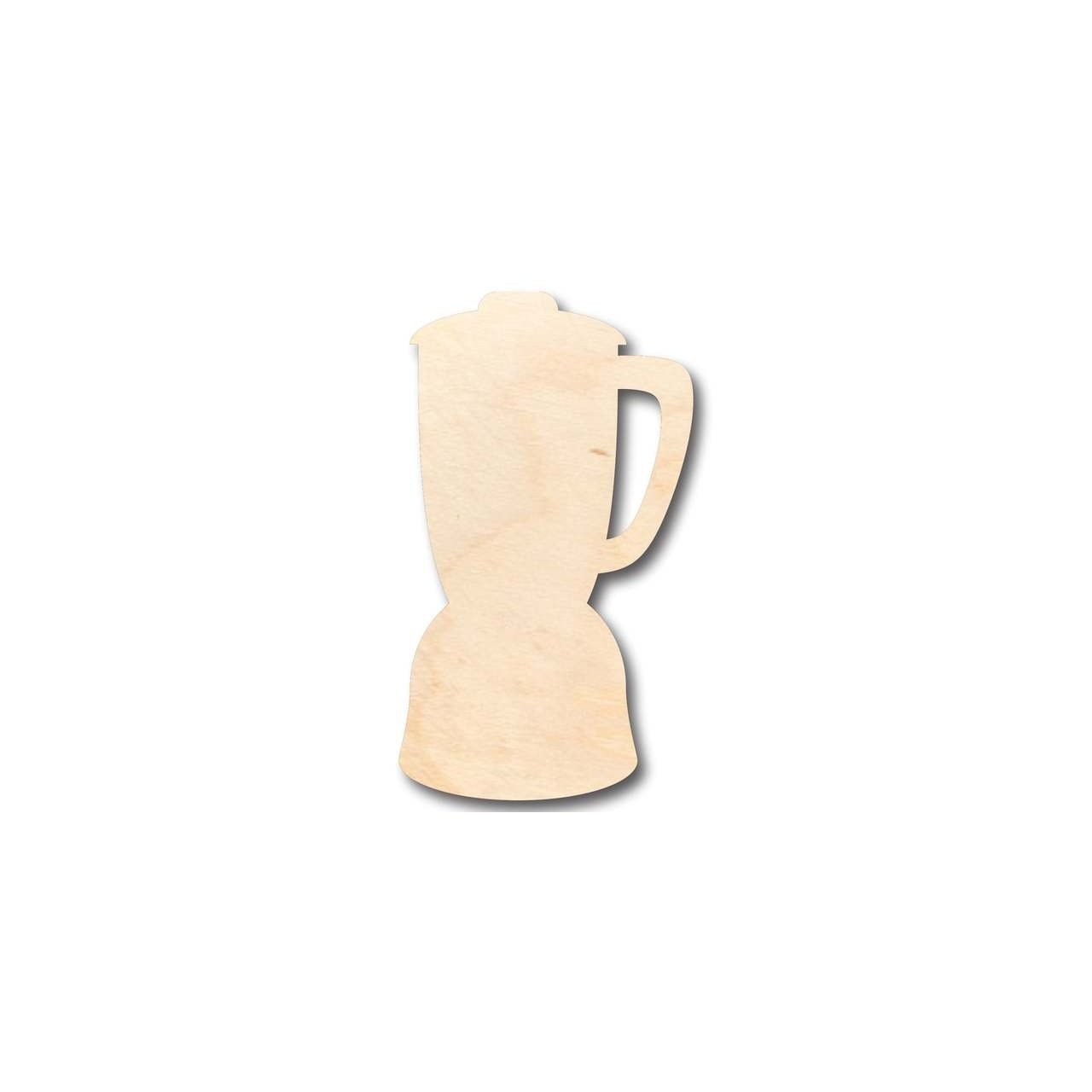Unfinished Wood Blender Shape - Craft - up to 46" DIY