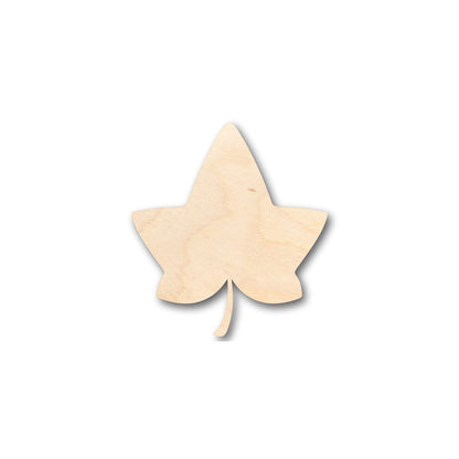 Unfinished Wood Ivy Leaf Shape - Fall - Craft - up to 46" DIY