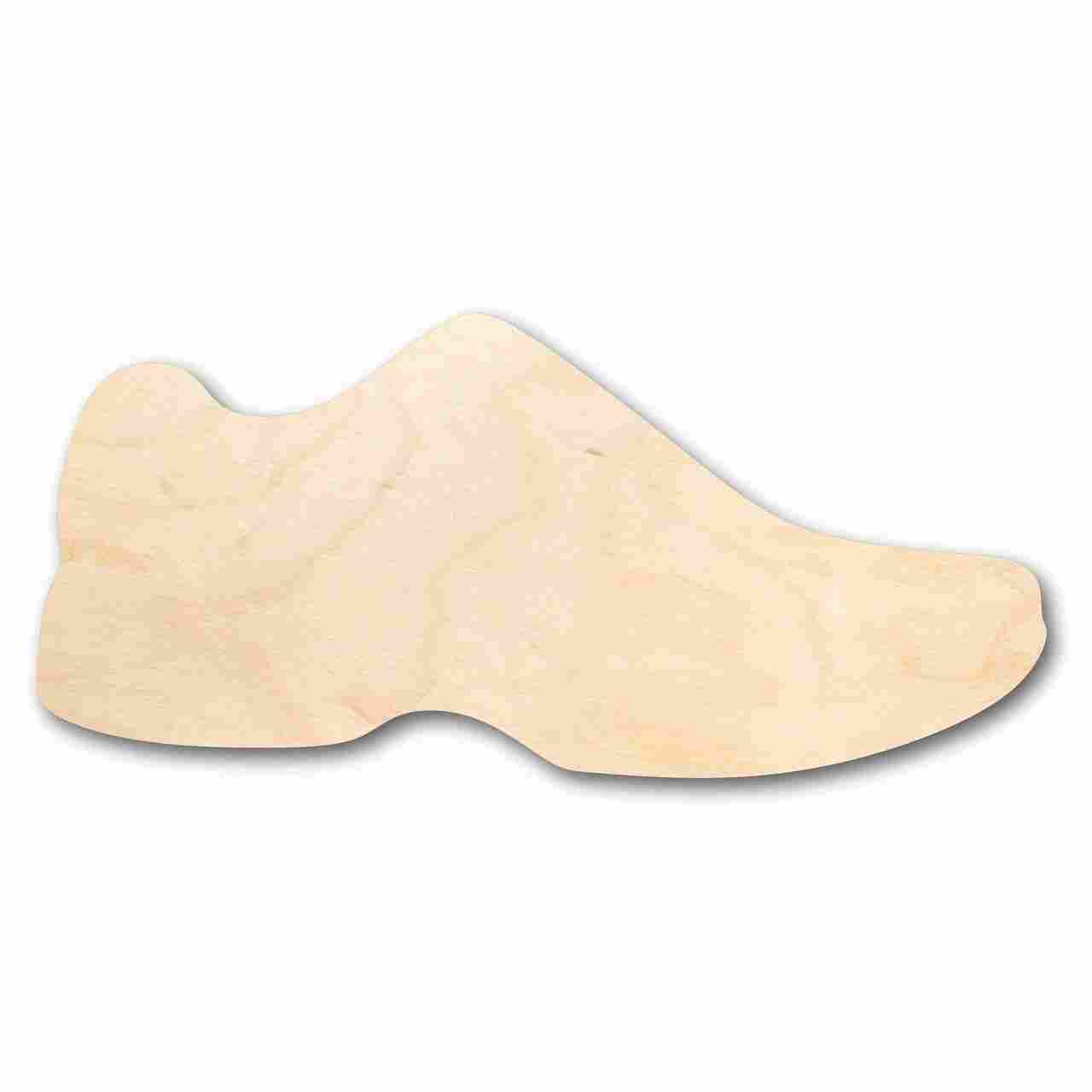 Unfinished Wood Running Shoe Shape - Marathon - Track - Cross Country - Sports - up to 46" DIY