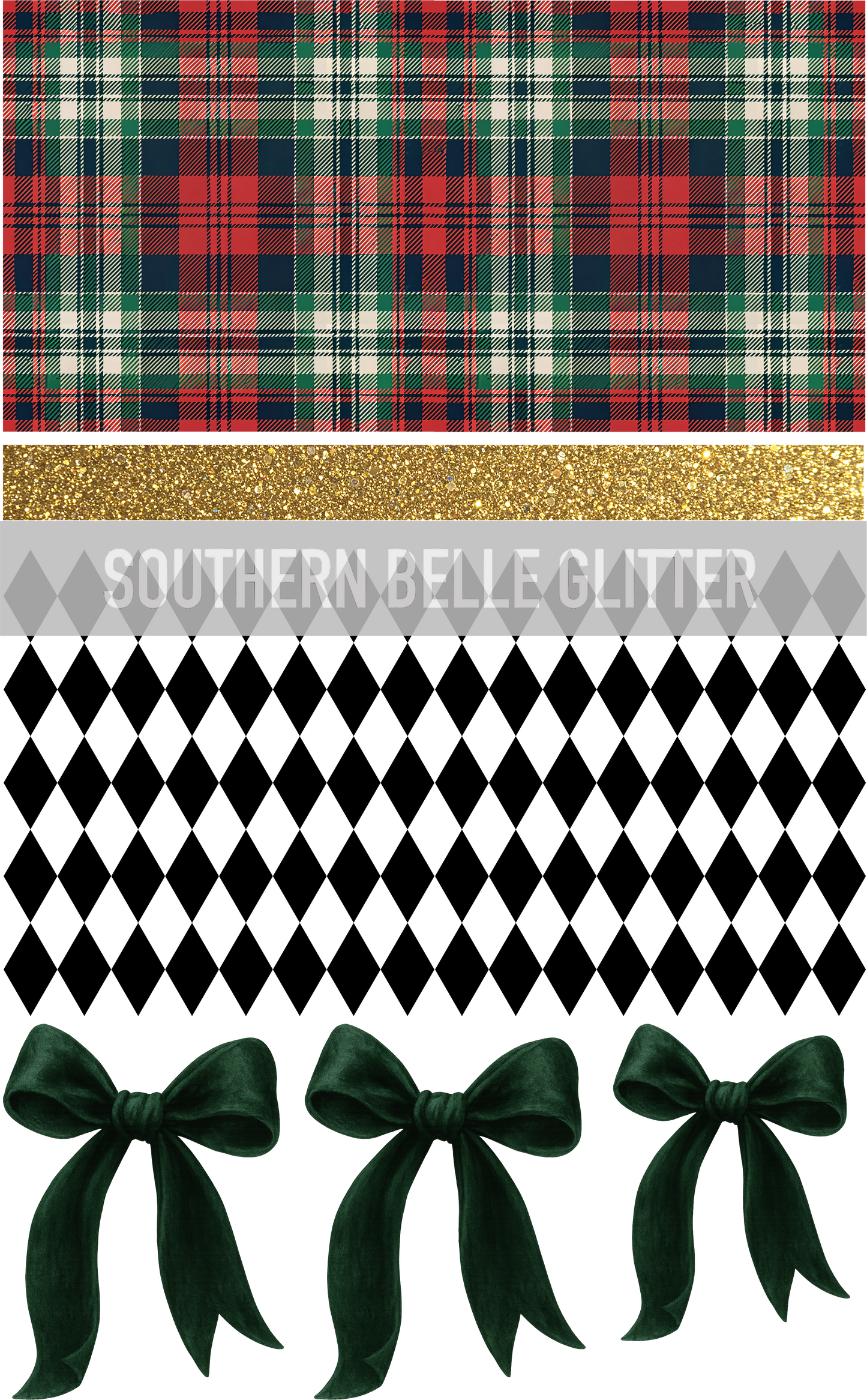 Tartan Christmas Element