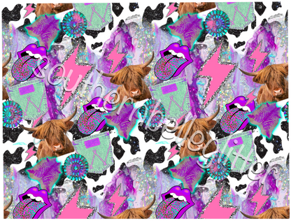 Purple and Teal Foil Bundle