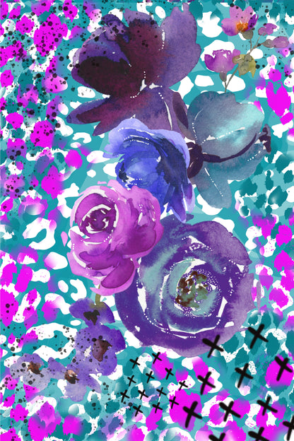 Purple and Teal Foil Bundle